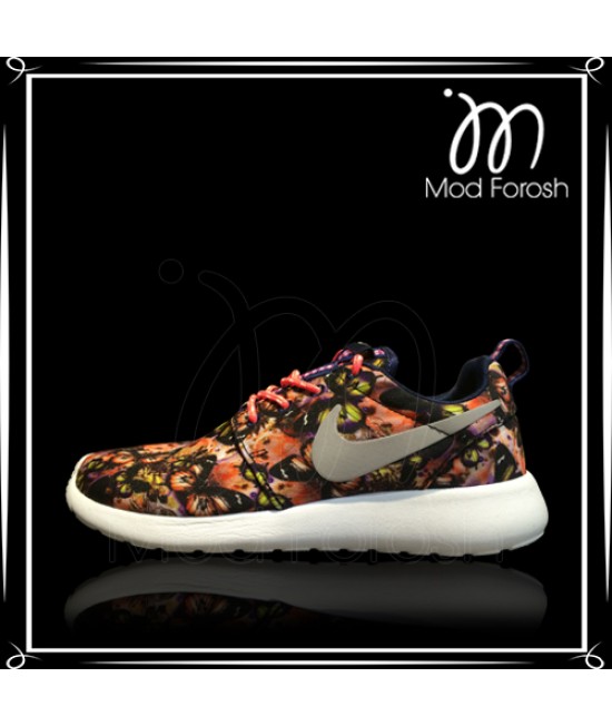 کتانی دخترانه NIKE مدل(طرح دار) Roshe Run